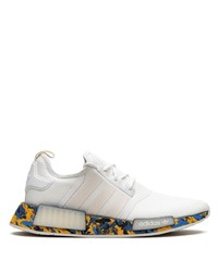 Chaussures de sport camouflage blanches adidas