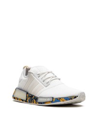 Chaussures de sport camouflage blanches adidas
