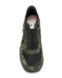 Chaussures de sport camouflage noires atlantic stars