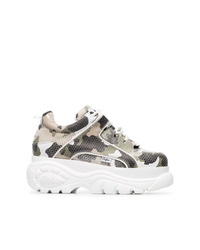 Chaussures de sport camouflage olive Buffalo