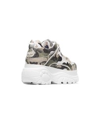 Chaussures de sport camouflage olive Buffalo