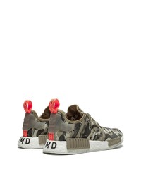 Chaussures de sport camouflage olive adidas