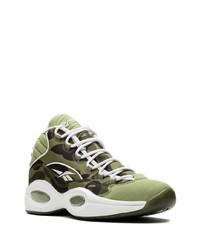 Chaussures de sport camouflage olive Reebok
