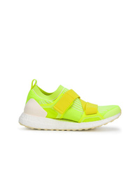 Chaussures de sport chartreuses adidas by Stella McCartney