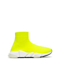 Chaussures de sport chartreuses Balenciaga
