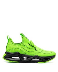 Chaussures de sport chartreuses Ea7 Emporio Armani