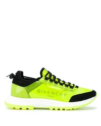 Chaussures de sport chartreuses Givenchy