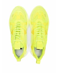 Chaussures de sport chartreuses Philipp Plein