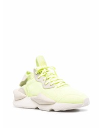 Chaussures de sport chartreuses Y-3