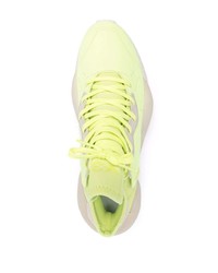 Chaussures de sport chartreuses Y-3