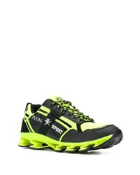 Chaussures de sport chartreuses Plein Sport