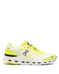 Chaussures de sport chartreuses ON Running