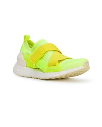 Chaussures de sport chartreuses adidas by Stella McCartney