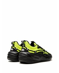 Chaussures de sport chartreuses Puma