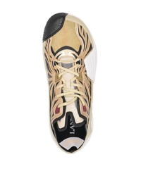 Chaussures de sport dorées Lanvin