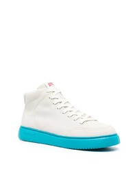 Chaussures de sport en cuir beiges Camper