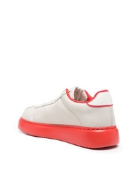 Chaussures de sport en cuir beiges Camper