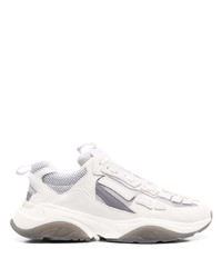 Chaussures de sport en cuir blanches Amiri