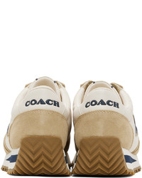 Chaussures de sport en cuir blanches Coach 1941