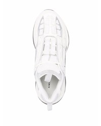 Chaussures de sport en cuir blanches Amiri