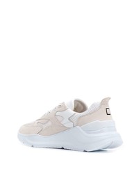 Chaussures de sport en cuir blanches D.A.T.E