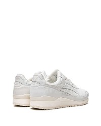 Chaussures de sport en cuir blanches Asics