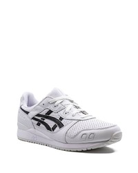 Chaussures de sport en cuir blanches Asics