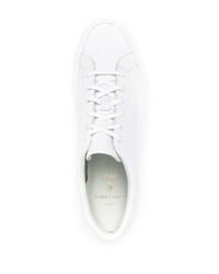 Chaussures de sport en cuir blanches Polo Ralph Lauren