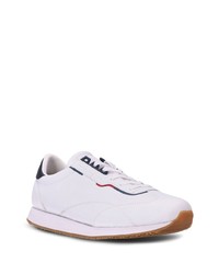 Chaussures de sport en cuir blanches Tommy Hilfiger