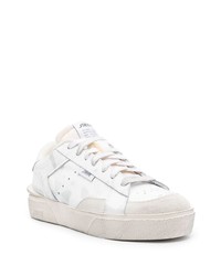 Chaussures de sport en cuir blanches RUN OF