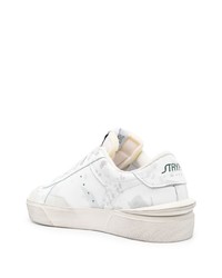 Chaussures de sport en cuir blanches RUN OF