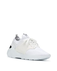 Chaussures de sport en cuir blanches Hogan