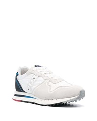 Chaussures de sport en cuir blanches Blauer