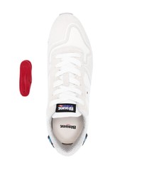 Chaussures de sport en cuir blanches Blauer