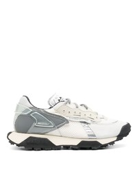 Chaussures de sport en cuir blanches RUN OF