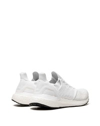 Chaussures de sport en cuir blanches adidas