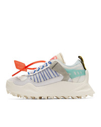 Chaussures de sport en cuir blanches Off-White