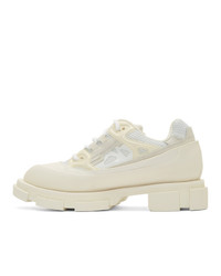 Chaussures de sport en cuir blanches Both