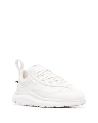 Chaussures de sport en cuir blanches adidas