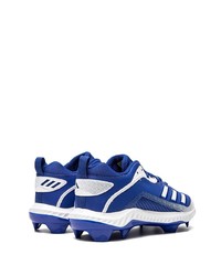 Chaussures de sport en cuir bleu marine adidas