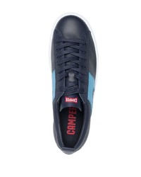 Chaussures de sport en cuir bleu marine Camper