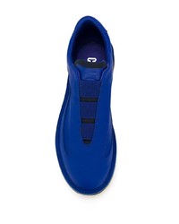 Chaussures de sport en cuir bleues Camper