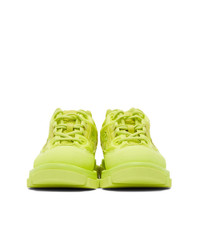 Chaussures de sport en cuir chartreuses Both
