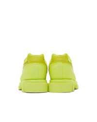 Chaussures de sport en cuir chartreuses Both