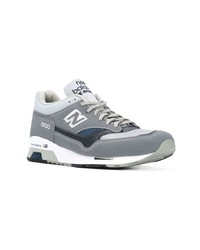 Chaussures de sport en cuir grises New Balance