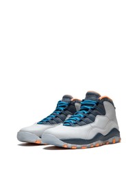 Chaussures de sport en cuir grises Jordan