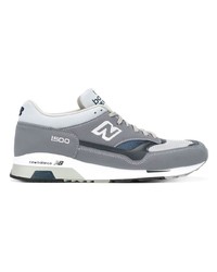 Chaussures de sport en cuir grises New Balance