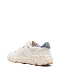 Chaussures de sport en cuir grises Golden Goose