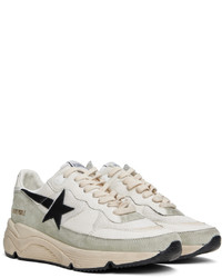 Chaussures de sport en cuir grises Golden Goose