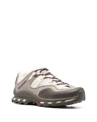 Chaussures de sport en cuir grises Salomon S/Lab